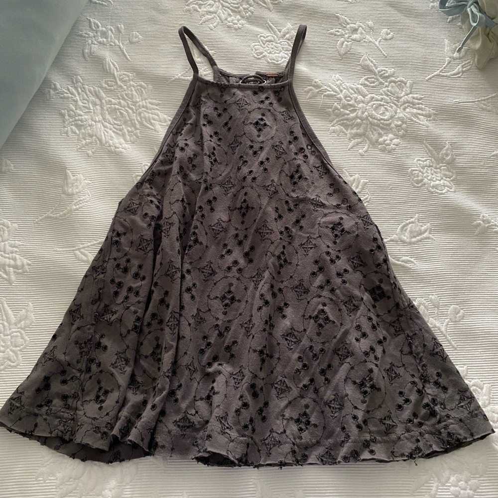 Free People Eyelet Tank